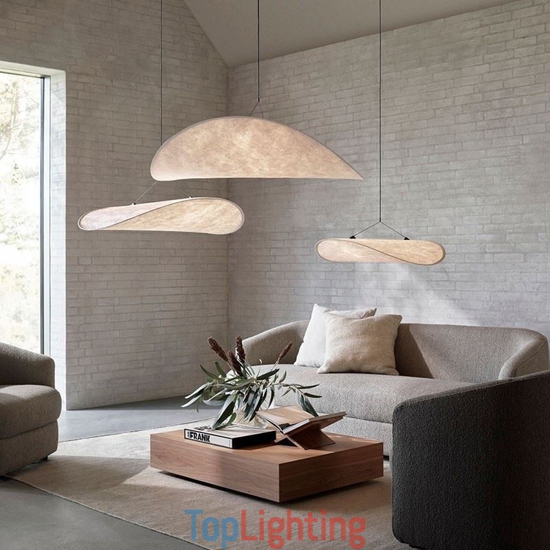Ceiling Light Silk Decoration Pendant Light Warm White