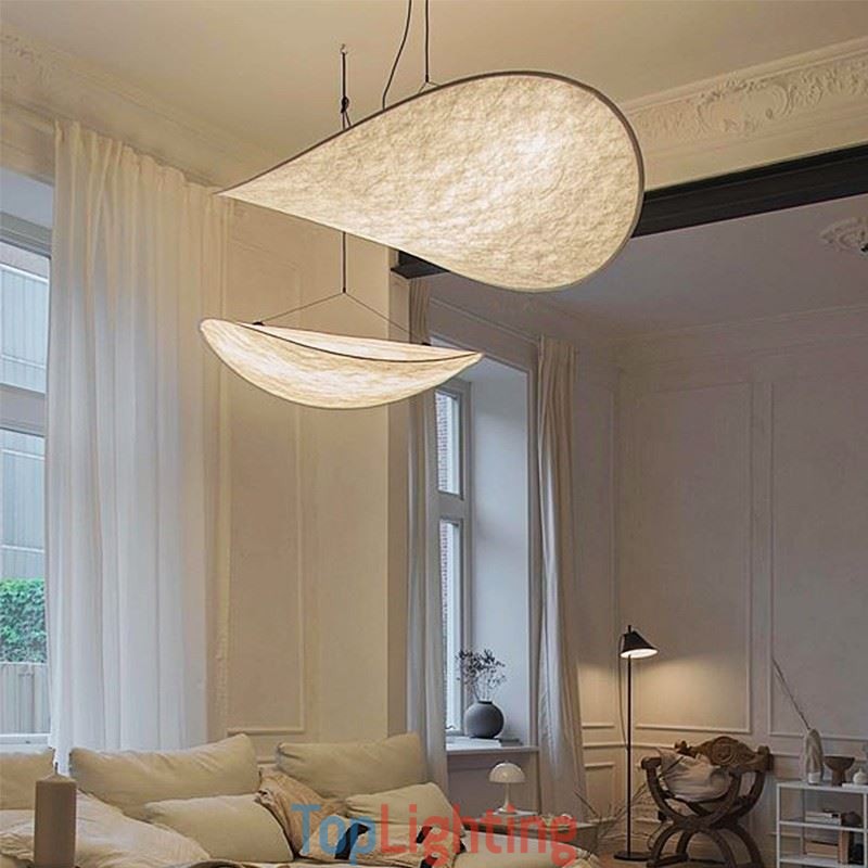 Ceiling Light Silk Decoration Pendant Light Warm White