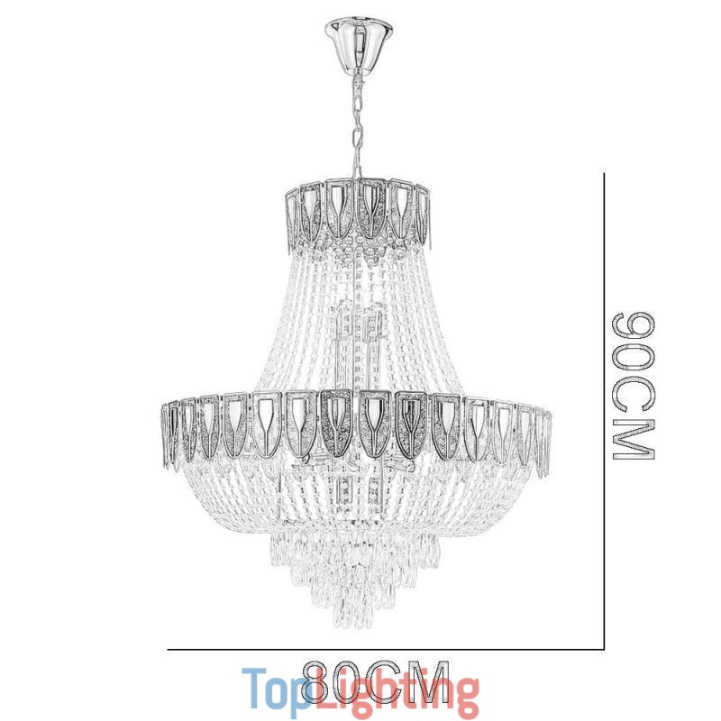 Crystal Pendant Light Luxury Decrative Ceiling Light