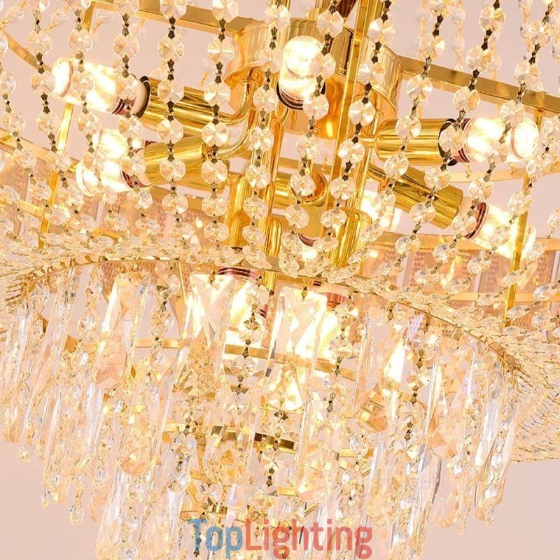 Crystal Pendant Light Luxury Decrative Ceiling Light