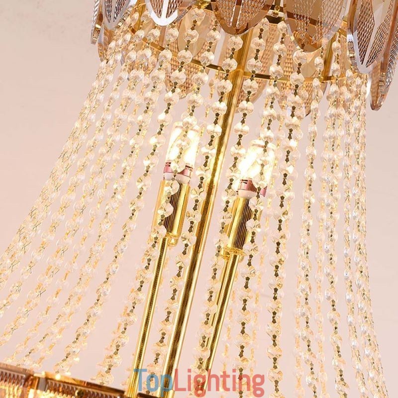Crystal Pendant Light Luxury Decrative Ceiling Light