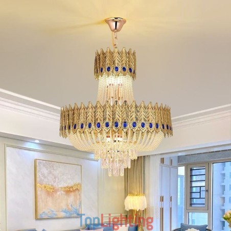 Crystal Pendant Light Luxury Decrative Ceiling Light 60cm Crystal Pendant Light Luxury Decrative Ceiling Light 60cm