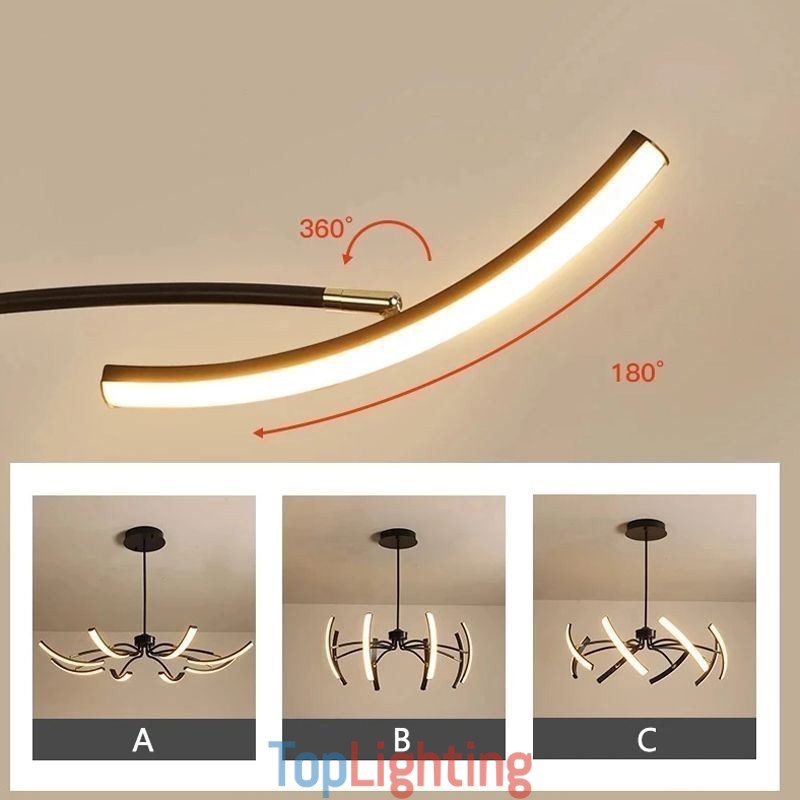Pendant Light Minimalist Transformable Ceiling Light