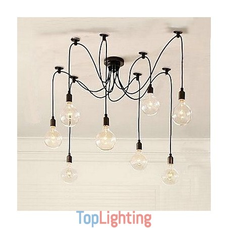Bulb Chandelier Rural Contracted Style Of North America Bulb Chandelier Rural Contracted Style Of North America