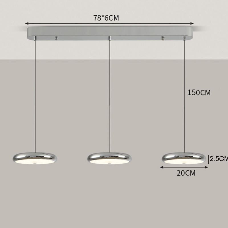 Ceiling Light Three Head Pendant Light