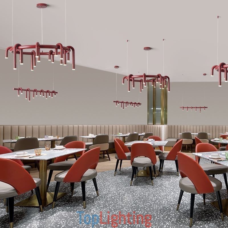 Hanging Light U Shape Decorative Pendant Light