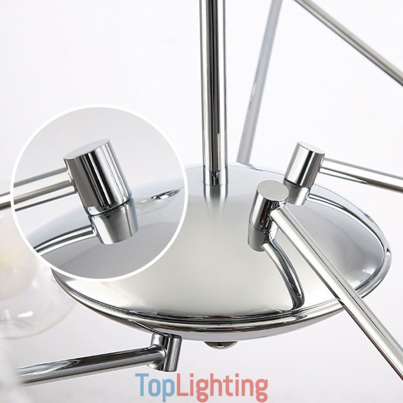 Glass Pendant Light European Style Simple Magic Beans Ceiling Light