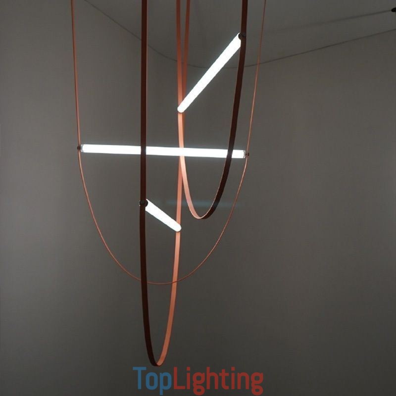 European Pendant Light Wabi Sabi Style Belt Decorative Light
