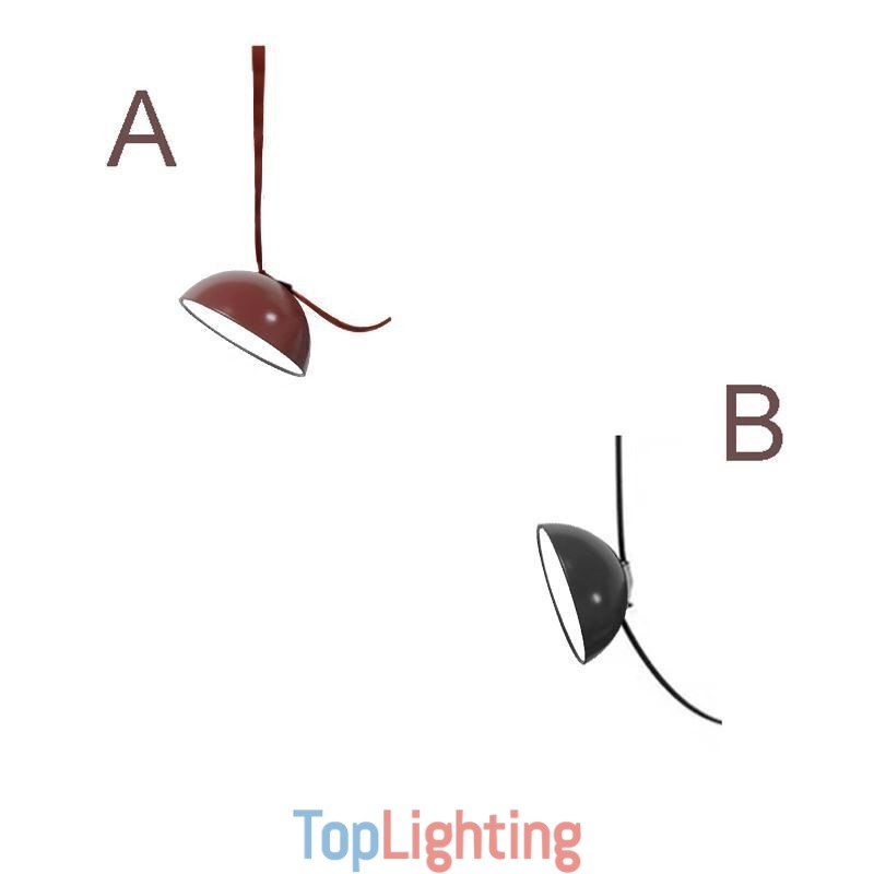 Belt Pendant Light European Simple Wabi Sabi Style Belt Ceiling Light