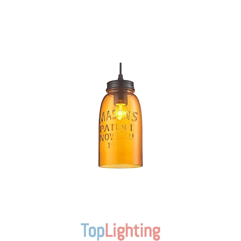 Pendant 1 Light Italy Style Transparent Electroplating