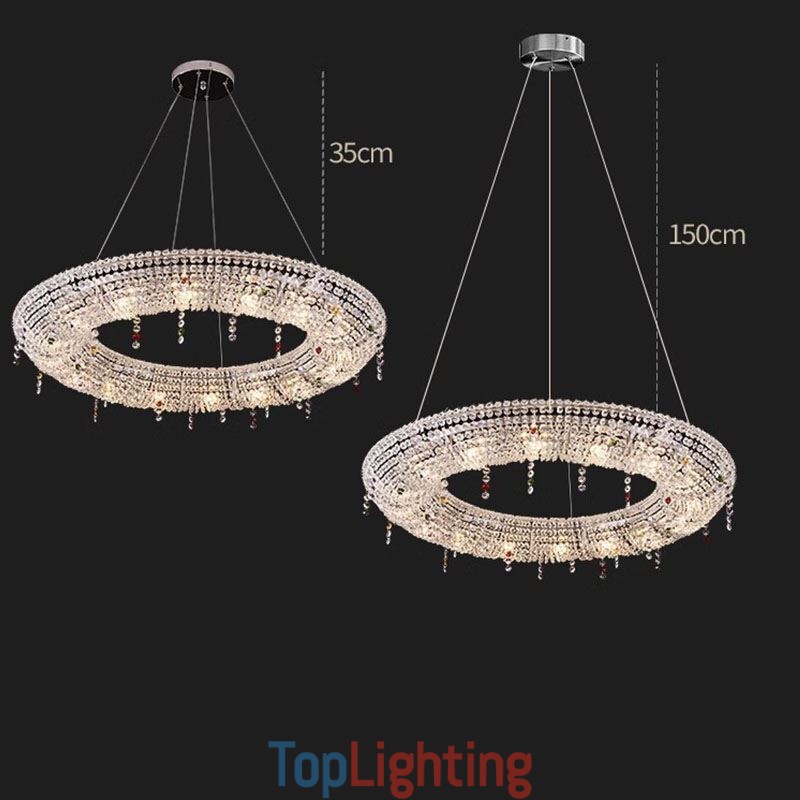 Crystal Pendant Light Modern Light Luxury Ceiling Light