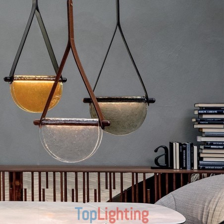 Pendant Light Modern Minimalist Belt Glass Ceiling Light Pendant Light Modern Minimalist Belt Glass Ceiling Light