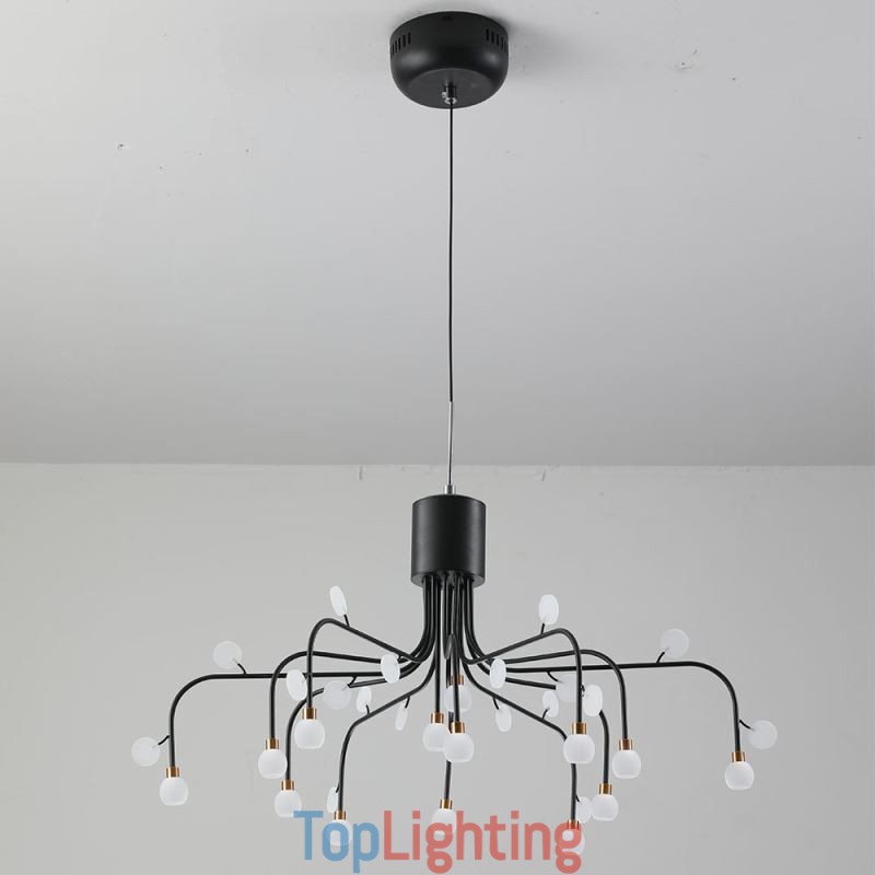 Pendant Light Nordic Creative Natural White Ceiling Light 14 Lights