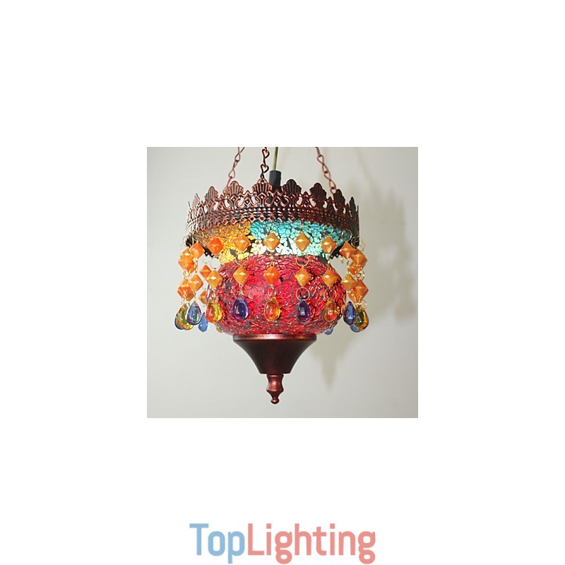 Christmas Card Lnternet Cafe Retro Art Chandelier Industrial Garden