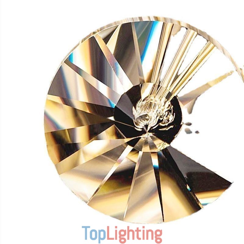 Ceiling Light Modern Minimalist Electroplating Iron Sun Flower Pendant Light
