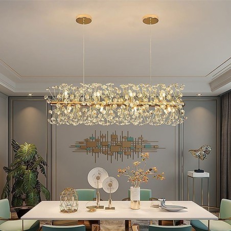 Pendant Light Electroplating Strip Sun Flower Wrought Iron Ceiling Light Pendant Light Electroplating Strip Sun Flower Wrought Iron Ceiling Light
