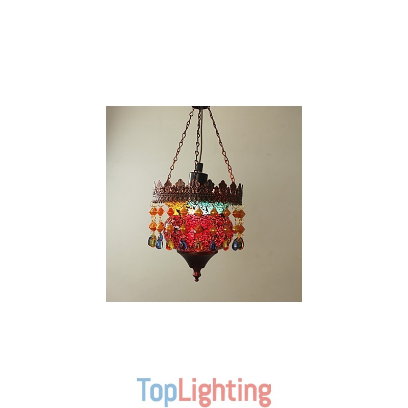Christmas Card Lnternet Cafe Retro Art Chandelier Industrial Garden