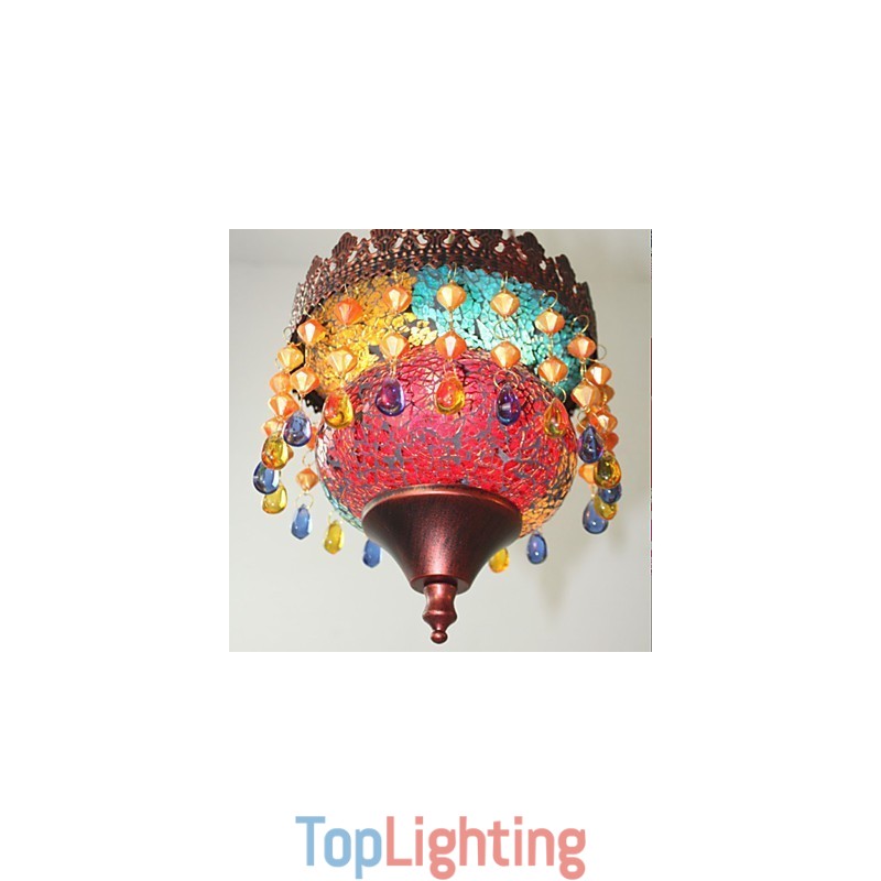 Christmas Card Lnternet Cafe Retro Art Chandelier Industrial Garden