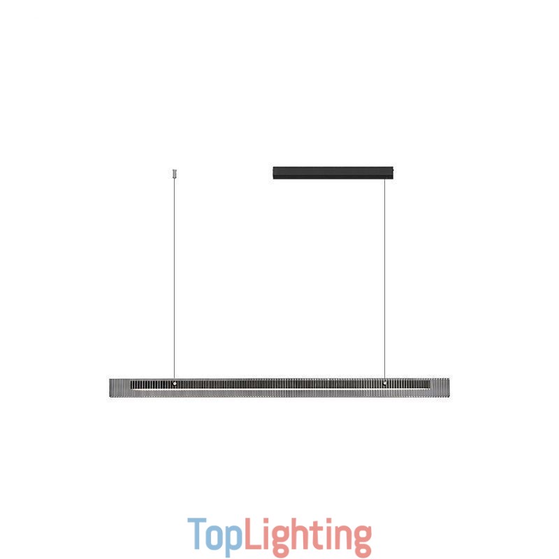 Pendant Light 100CM Glass Ceiling Light Stepless Dimmable With Remote Control