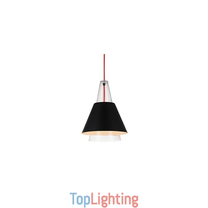 Modern Contemporary Painting Glass Chandelier