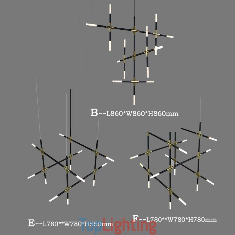Pendant Light Splicing Warm White Creative Ceiling Light DIY Combination Lamp