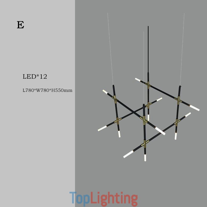 Pendant Light Splicing Warm White Creative Ceiling Light DIY Combination Lamp