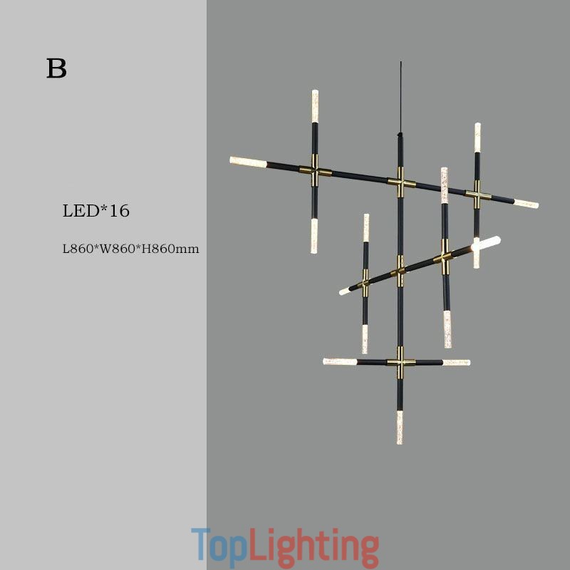 Pendant Light Splicing Warm White Creative Ceiling Light DIY Combination Lamp