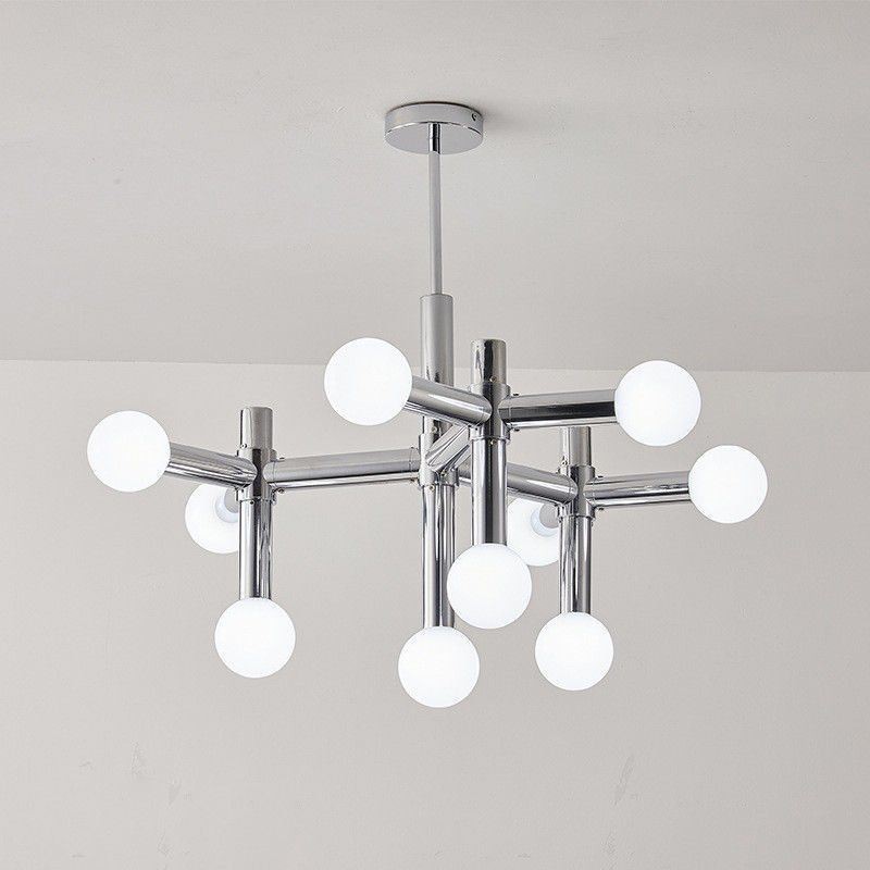 Simple Pendant Light Wrought Iron Magic Beans Molecule Ceiling Light