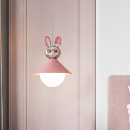 Pendant Light Modern Minimalist G9 Wrought Iron Rabbit Calf Resin Ceiling Light Pendant Light Modern Minimalist G9 Wrought Iron Rabbit Calf Resin Ceiling Light