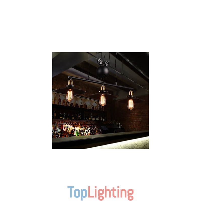 Modern Contemporary Mini Style Metal Chandelier