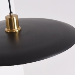 Nordic Pendant Light Wrought Iron Creative Disc Ceiling Lamps