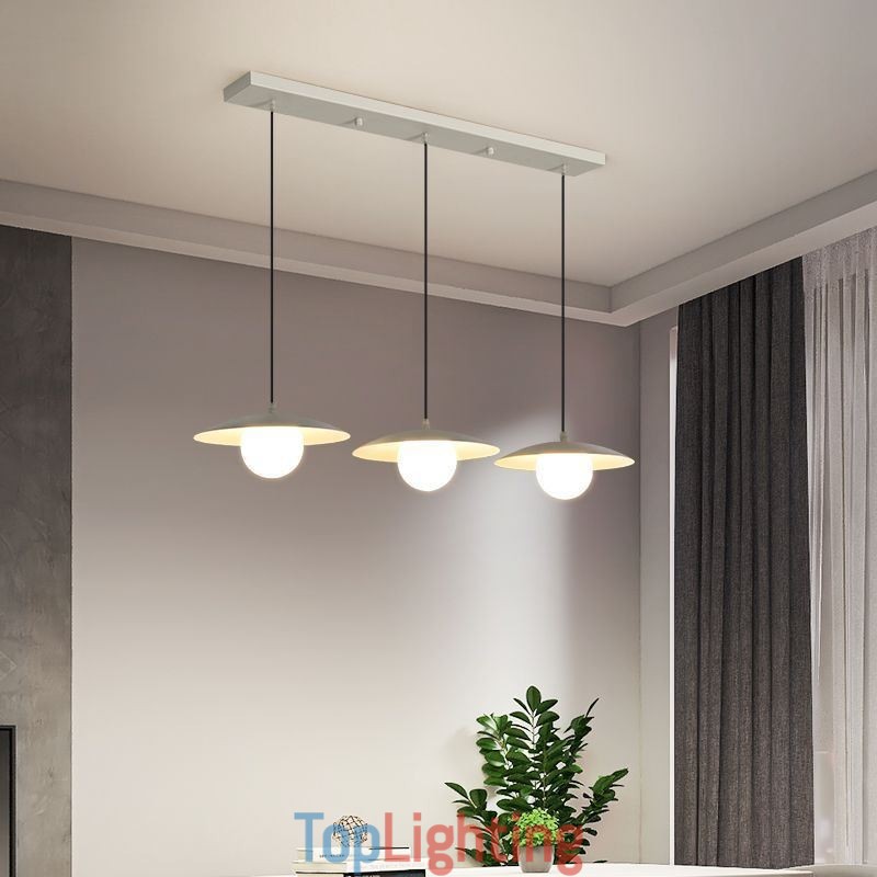 Nordic Pendant Creative Wrought Iron G9 Disc Ceiling Light