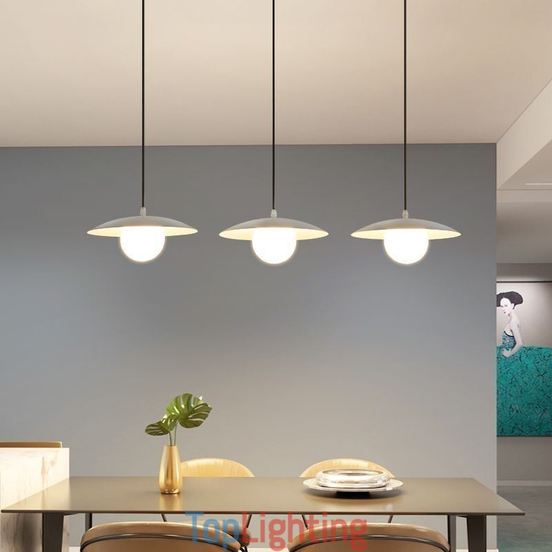 Nordic Pendant Creative Wrought Iron G9 Disc Ceiling Light