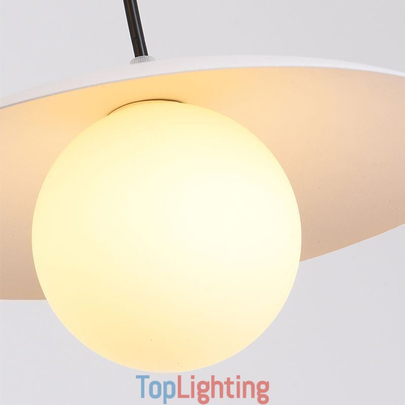 Nordic Pendant Creative Wrought Iron G9 Disc Ceiling Light