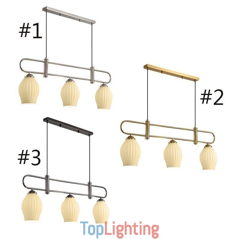 Nordic Pendant Light Wrought Iron Creative Stamen Ceiling Light