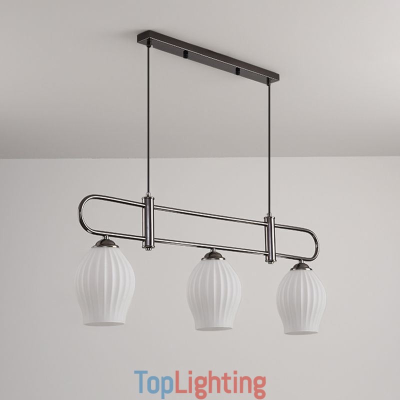 Nordic Pendant Light Wrought Iron Creative Stamen Ceiling Light