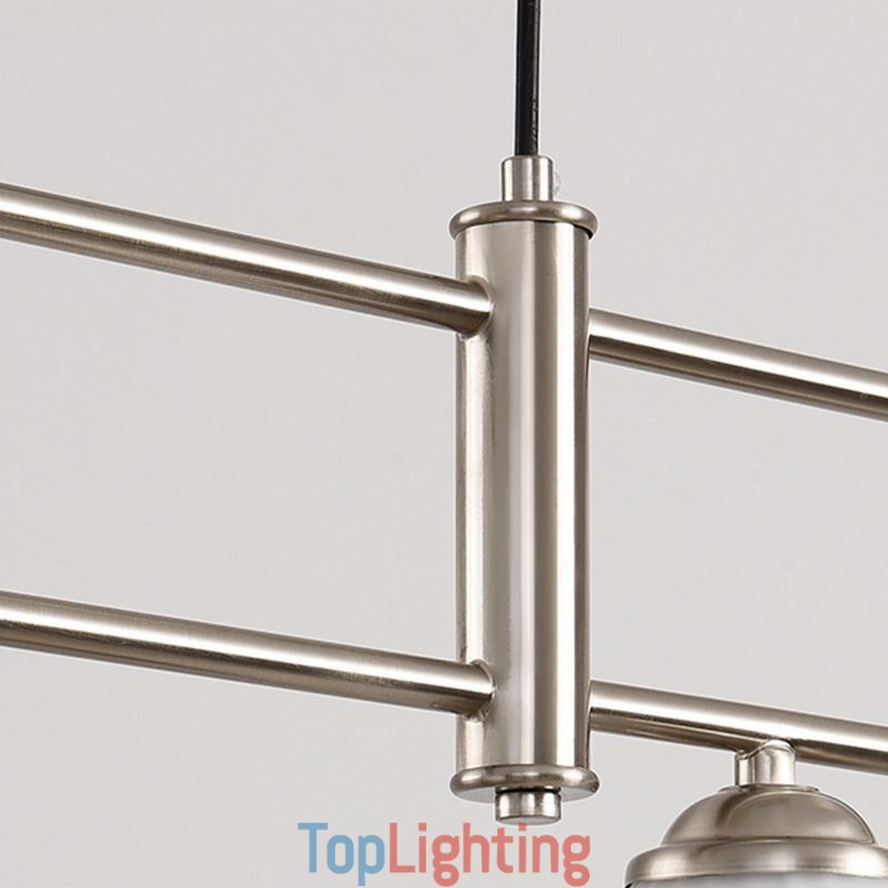 Nordic Pendant Light Wrought Iron Creative Stamen Ceiling Light