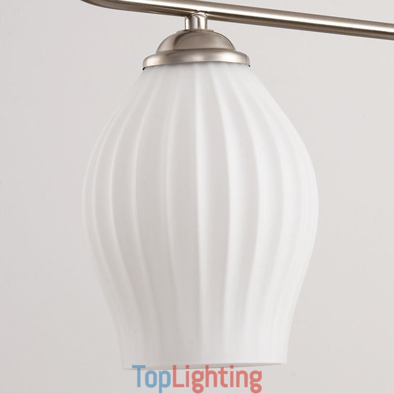 Nordic Pendant Light Wrought Iron Creative Stamen Ceiling Light