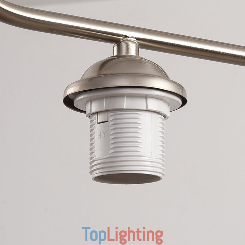 Nordic Pendant Light Wrought Iron Creative Stamen Ceiling Light