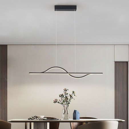 Stylish Pendant Light Aluminum Art Wave Ceiling Lamp Stylish Pendant Light Aluminum Art Wave Ceiling Lamp