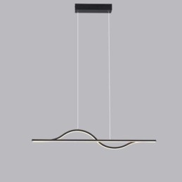 Stylish Pendant Light Aluminum Art Wave Ceiling Lamp
