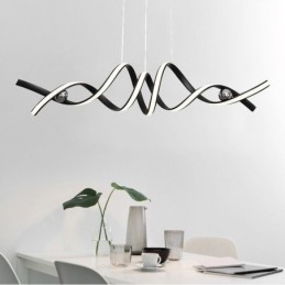 Minimalist Pendant Light Aluminum Art Minimalist Spiral Ceiling Light