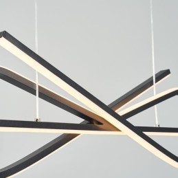 Simple Pendant Light Aluminum Art Bowknot Ceiling Light