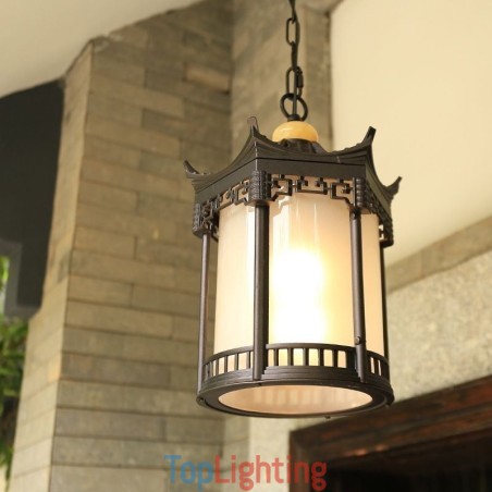 Chinese Outdoor Light Waterproof Hexagon Gazebo Pendant Light Chinese Outdoor Light Waterproof Hexagon Gazebo Pendant Light
