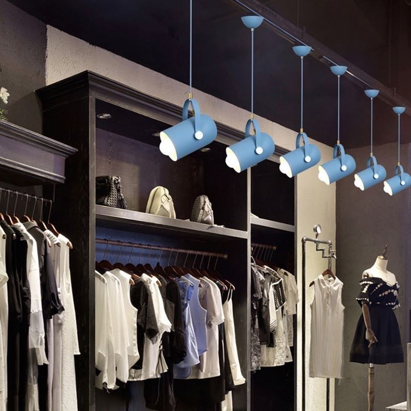 Nordic Colorful Pendent Light Macaron Single Head Pendant Lamp