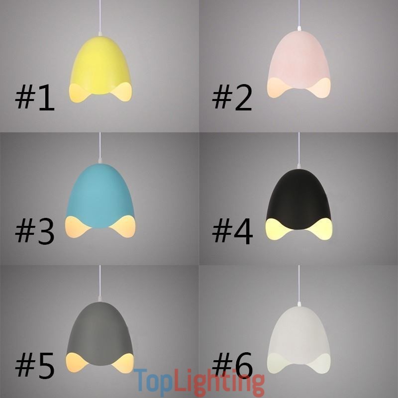 Creative Macaron Pendant Light Single Head Pendant Lamp