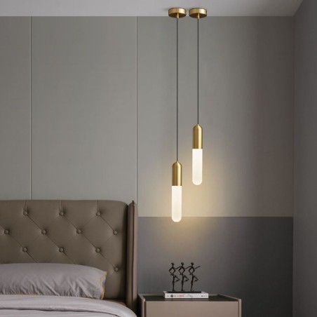 Modern Frosted Pendant Light Brushed Pendant Lamp Modern Frosted Pendant Light Brushed Pendant Lamp