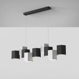 Modern Hexagonal Hanging Light Creative Combination Pendant Lamp