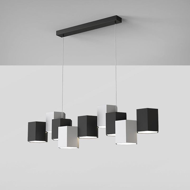 Modern Hexagonal Hanging Light Creative Combination Pendant Lamp