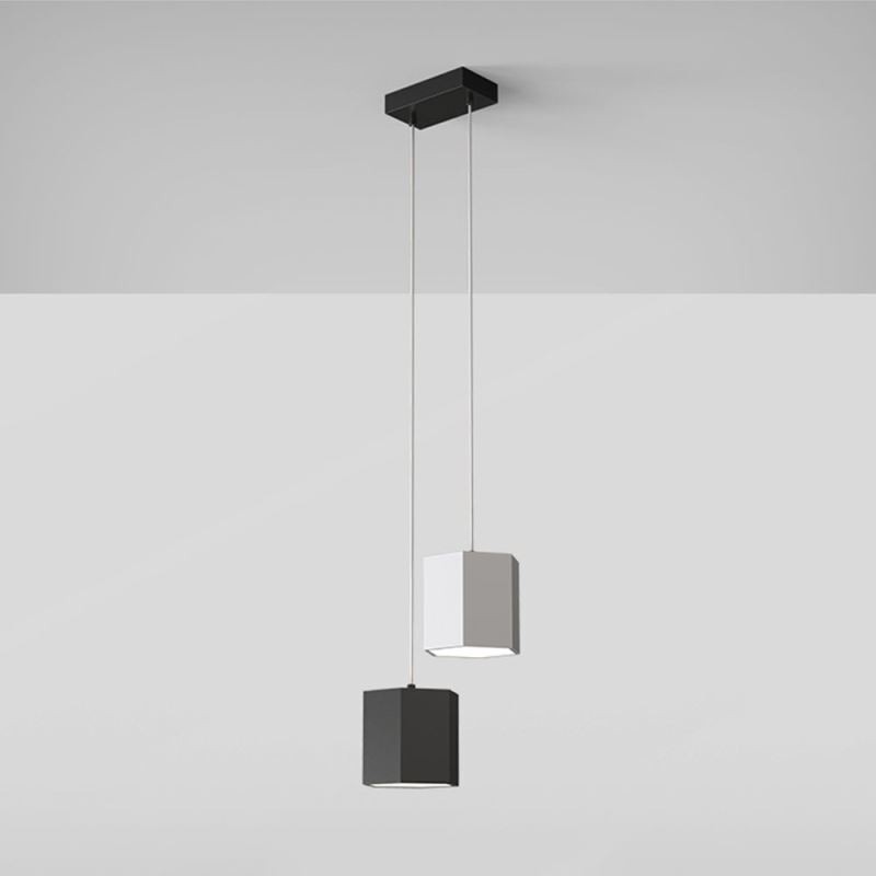 Modern Hexagonal Pendant Light Simple Hanging Lamp